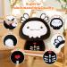 Mewaii 14'' Soft Skeleton Axolotl Mushroom Plush Pillow Toy - Black Bone Axolotl 14 Inch - Buy Online on SooperMarket.com