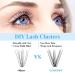 40 Roots Faux Mink Lash Clusters - 0.07D Curl, 16mm | DIY Reusable Natural Look - Buy Online on SooperMarket.com