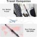 1 Inch Dual Voltage Curling Iron - 450 F Heat Professional Ceramic Tourmaline Wand (Rose Gold) - Buy Online on SooperMarket.com