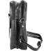 Paul Walter Genuine Leather Black Crossbody Shoulder Bag - Unisex Travel Kit Handbag - Buy Online on SooperMarket.com