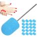 Nail Sanding Drill Bit 0.5 X 0.7in Easy To Store High Strength Nail Polishing Sanding Head Fine Sandpaper with Shaft for Grinding(blue) - Buy Online on SooperMarket.com