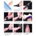 Yueci Nail Extension Starter Set | 3 Colors Nail Extension Gel + Slip Solution Nail Clip & Double-Sided Pencil | Ideal for Beginners & Professionals | Size #07 - Buy Online on SooperMarket.com