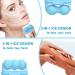 Yiclick Facial Ice Roller for Face and Eye Puffiness Relief - Upgraded Ergonomic Design, Migraine Relief, Beauty Skincare Gift - Blue - Buy Online on SooperMarket.com