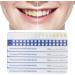 Professional Tooth Whitening Color Guide - 5-Part Comparison Card for Home & Dental Use - Buy Online on SooperMarket.com