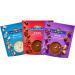 Ghirardelli Melting Chocolate Wafers Baking Variety Pack with Dark White Milk Chocolates for Halloween Cookies, Baking, Fondue and Candy Dipping, Set of 3, 10 Ounces