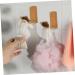 LABRIMP Bathroom Towels Hanger Heavy Duty Clothes Mounted Clothing Rack Hanging Hooks Frame Wall-Mounted - Buy Online on SooperMarket.com