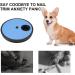 Beowanzk Multifunctional Dog Nail Scratchboard with 6-Compartment Food Storage - Blue - Buy Online on SooperMarket.com