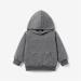 PatPat Toddler Hoodie | Boy Girl Hooded Sweatshirt | Solid Color Textured with Pocket | 3-4 Years | Grey - Buy Online on SooperMarket.com