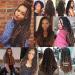 Passion Twist Hair - 7 Packs 18-Inch Water Shaft Bohemian Crochet Extensions (T1B-30#) | YDDM Authentic Hair - Buy Online on SooperMarket.com