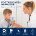 Portable Nebulizer Machine for Adults & Kids - Quiet Handheld Nebulizer for Travel & Home Use - Cool Steam Inhaler in Purple - Buy Online on SooperMarket.com