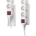 Buy Emos Socket Strip with USB 5-Fold Multiple Socket & 3m Extension Cable | IP20 Indoor Use 2x 2.1A Wall Bracket Included - Buy Online on SooperMarket.com