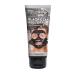Montagne Jeunesse 7th Heaven Activated Charcoal Black Clay Peel Off Face Mask for Men Cleanse and Detoxify Lifts Away Grime Oil Control