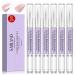 Saviland Cuticle Remover Set  6PCS Cuticle Softener Nail Aid & Moisturizes Cuticles Dead Skin Remover Exfoliates Cuticle Softener for Nails Care Kit for Nail Salon Home Use