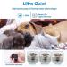 JJYPET 84oz/2.5L Stainless Steel Cat and Dog Water Fountain with Ultra-Quiet Pump and Filters for Multiple Pets - Buy Online on SooperMarket.com