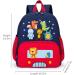 Willikiva Cute Zoo 3D Kids Backpack | Waterproof Toddler Backpack for Boys and Girls | Red Preschool Bag - Buy Online on SooperMarket.com