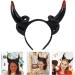 Cabilock Sheep Horns Headband Gothic Sheep Horn Hairbands Devil Horn Headband Animal Cartoon Show Headdress Photo Props for Fancy Dress Cosplay Costume - Buy Online on SooperMarket.com