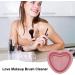 Veeteah Silicone Makeup Brush Cleaner Bowl - Heart Shape Silicone Make up Brush Cleaner - Portable Washing Tool for Brushes Sponges Brush Cleaning Pad pink - Buy Online on SooperMarket.com
