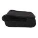 Golf shoe travel bag foldable splash-proof dustproof scratch-resistant breathable network golf shoe bag for golf exercises leisure sport black