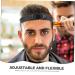 Silicone Hair Band & Cutting Guide Tool - Hair Trimming Template for Fade & Shaping | 56x4cm Black - Buy Online on SooperMarket.com
