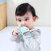 COZYPANDA Baby Teether - BPA Free Silicone Teething Toys for Babies 0-6 Months - Never Drop Teething Pacifier for Teething Relief (Green) - Buy Online on SooperMarket.com