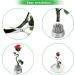 DAJAVE 10 Pack Flower Frogs - Round Japanese Flower Arranger Tool for Plant Decoration and Floral Arrangement - Buy Online on SooperMarket.com