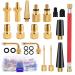Bicycle valve adapter set 32er High -quality bicycle valve with sealing ring valve adapter bicycle tire with sorting box French valve adapter for DV AV SV