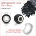Vlasy Nano Beads 3.0mm 200PCS + 2PCS Hair Extension Loop Threaders Set (Black) - for Hair Extensions/Tinsel - Buy Online on SooperMarket.com