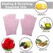 JIAHAO Womens Gel Moisturizing Gloves Day Night Instantly Repair Eczema Dry Rough and Cracked Hands Gel Lining Infused with Essential Oils and Vitamins Pink - Buy Online on SooperMarket.com