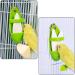 2 Pcs Bird Food Container Plastic Cuddle Bone Feeding Racks Vegetable Fruit Holder Hanging Feeder Parrot Cage Stands Accessories for Bird Parrot - Buy Online on SooperMarket.com