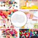 20-Piece Cosmetic Sample Set | 5g Round Plastic Jars with Screw Cap & Stickers - Ideal for Travel & Storage - Buy Online on SooperMarket.com