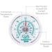 Vivarium Thermometer to Monitor Temperature In Reptile Tanks and Vivariums - 65MM Reptile Thermometer Temperature Gauge - Buy Online on SooperMarket.com