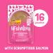 Friskies Cat Treats 1.55 oz Pouches Salmon (16 Pack) - Tasty Treats for Your Feline Friend - Buy Online on SooperMarket.com
