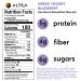OLYRA Organic Blueberry Breakfast Sandwiches | Low-Sugar, High-Fiber Protein Snack | 1 Box of 4 Individually Wrapped Biscuits - Buy Online on SooperMarket.com