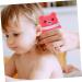 PLAFOPE 2pcs Bear Powder Puff Box | Travel Baby Powder Container Set - Pink | Food Grade PP | Baby Powder Lotion, After-Bath Powder, Sponges | 10X7CM - Buy Online on SooperMarket.com
