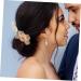 PLAFOPE Bridal Headwear Hair Comb Clips Women Hair Pin Comb for Bridesmaid Hair Side Comb Flower Hair Comb Hair Comb for Bride Comb Clips for Hair Bride Headpieces for Wedding - Buy Online on SooperMarket.com