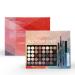 FantasyDay Multifunctional Makeup Gift Set | Complete Makeup Kit for Face Eyes & Lips - Eyeshadow Palette Lipstick Rouge Mascara & Brushes (NF003) - Buy Online on SooperMarket.com