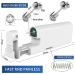 2Pcs Disposable Aseptic Ear Piercing Kit with Built-in Silver 4mm Ear Studs - Buy Online on SooperMarket.com