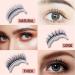 Glazy Boo Self Adhesive False Eyelashes - Reusable, Natural Look (4pcs) - Buy Online on SooperMarket.com