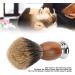 Professional Portable Shaving Brush - Ergonomic & Elegant Composite Wood Bart Care for Men | Perfect for Hairdressing Salons - Buy Online on SooperMarket.com