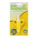 Baby Banana Yellow Banana Infant Toothbrush - Easy to Hold Train Infants Babies and Toddlers for Oral Hygiene - Teether Effect for Sore Gums