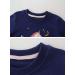 Girls Cotton Sweatshirt | Casual Long Sleeve Pullover for Toddlers | Blue | Ages 1-12 - Buy Online on SooperMarket.com