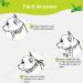 DEWEL 63.5cm Adjustable Waterproof Dog Collar - Effective Tick & Flea Prevention for Dogs & Cats - Buy Online on SooperMarket.com