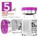 Ks-Tek 5ml Sterile Empty Vials with Self-Healing Injection Port & Aluminum Cap (Pack of 10) - Sterile Packaging - Buy Online on SooperMarket.com