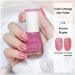 Glitter Nail Polish Pink Glitter Nail Polish Light-Changing Aurora Shimmer Nail Varnish Quick Dry & Long Lasting Nail Polish Water Based Natural Nail Polish for DIY Nail Art 23AuroraPink - Buy Online on SooperMarket.com