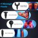 Skcoipsra Massage Gun for Back & Neck Pain Relief - 6 Speeds Electric Therapy Gun for Athletes - Father's Day Gift for Men & Women - Lightweight Muscle Massager - Black - Buy Online on SooperMarket.com