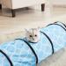 WH Cat Tunnels for Indoor Cats - Collapsible Tube Toy & Interactive Play Tent in Blue - Buy Online on SooperMarket.com