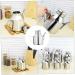 OUNONA 2pcs Sauce Pot Metal Oil Cruet Oil Pouring Bottle Mini Locker Oil Spout Oil Dispenser Bottle Metal Oil Bottle Pourer Vinegar Dispensing Cruets Condiment Liquid Kitchen Supplies 16X13X9.5CMx2pcs Silverx2pcs - Buy Online on SooperMarket.com