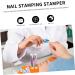 minkissy 3 Sets Double-headed Silicone Stamp Manicure Supplies Nail Stamp Tool Kit Nail Art Stencil Double-end Nail Art Stamper Manicure Tools Double-end Nail Stamper Acrylic Nail Polish 12x4cm As Shown - Buy Online on SooperMarket.com