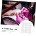Gogogmee 15sheets Nail Jelly Glue Fake Nails Fake Nail Stickers Waterproof Nail Sticker Waterproof Labels Premium Fake Nails Glue Self-use Nail Glue Nail Glue Stickers Nail Art Glue - Buy Online on SooperMarket.com