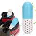 Small Shoe Deodorizer Pills - Convenient Odor Removal - Blue & White - Buy Online on SooperMarket.com